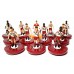 Subbuteo Andrew Table Soccer Fluminense 2011-12 away kit  on classic Hasbro bases